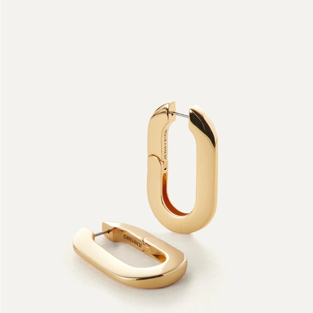 Jenny Bird 14K Gold Fill Mega U Link Earrings